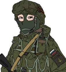 Russian soldier Meme Template