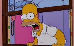 homer: milhoooooouse Meme Template