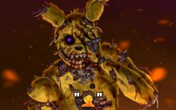 Springtrap face palm Meme Template