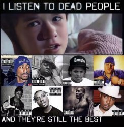 Dead rappers still the best Meme Template