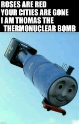 Nuclear Thomas Meme Template