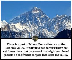 Mount Everest rainbow valley Meme Template