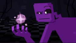 Purple guy glow Meme Template