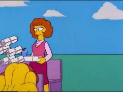 Maude Flanders Homer Bending Over T-Shirts Meme Template