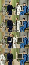 Archer Krieger doctor exam Meme Template
