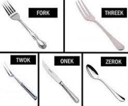 Cursed fork Meme Template