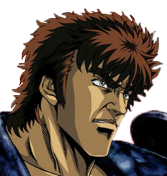 Kenshiro Fist of the North Star PNG Meme Template