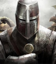Crusader knight stare Meme Template