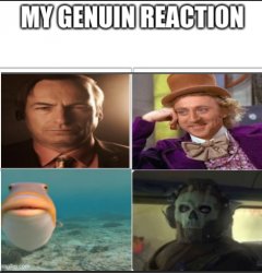 my genuin reaction Meme Template