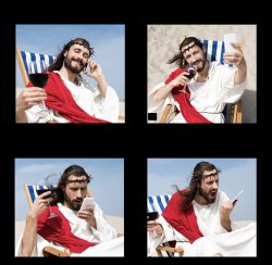 Jesus on this day Meme Template