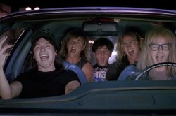 Wayne's World Car Meme Template