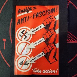 Antifa anti-fascism Meme Template