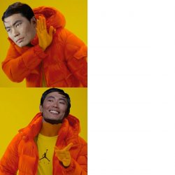 Sulu Hotline Bling Meme Template