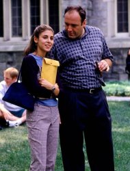 Tony Soprano and daughter Meme Template