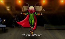 You're inferior! Meme Template