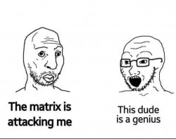 Andrew Tate the matrix Meme Template