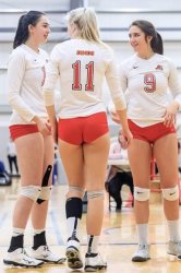 Hot volleyball players Meme Template