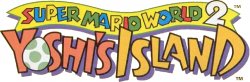 Super Mario World 2 : Yoshi's Island Logo Meme Template