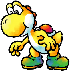 Yellow Yoshi Meme Template