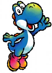 Blue Yoshi Meme Template