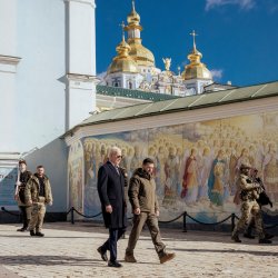 Joe Biden visits Kiev Meme Template