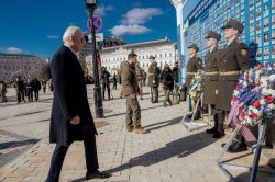 Joe Biden visits Kiev Meme Template