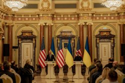 Joe Biden visits Kiev Meme Template