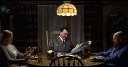 Adolf Hitler reading newspaper in Breaking Bad Meme Template