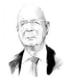 Klaus Schwab drawing 1 Meme Template