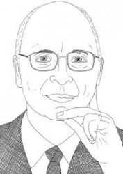 Klaus Schwab drawing 3 Meme Template