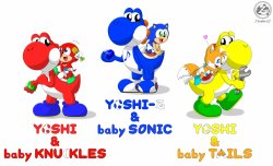 New Babies from Yoshi's Island Meme Template