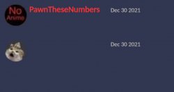 PawnTheseNumbers Discord Meme Template