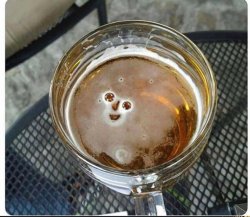 Beer smile Meme Template