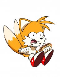 Tails choking Meme Template