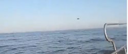 ufo over sea Meme Template