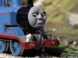 Angry Thomas Meme Template