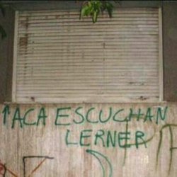 aca escuchan lerner Meme Template
