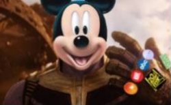 Mickey as thanos Meme Template