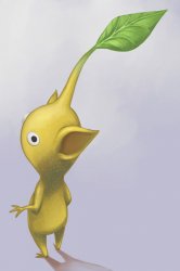 Yellow Pikmin Meme Template