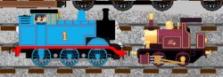 Thomas and Lady Meme Template