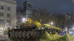 Russian tank in Berlin Meme Template