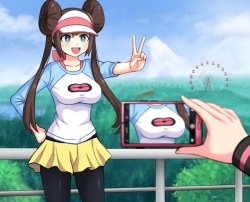 Pokemon Rosa Camera Focus Meme Template