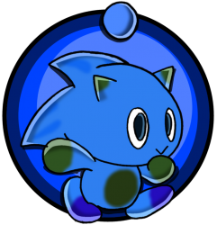 Blue Chao Meme Template