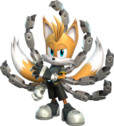 Tails Nine Render (Sonic Prime) Meme Template