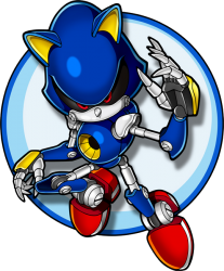 Metal Sonic Meme Template