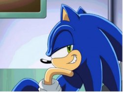 Sonic smile Meme Template