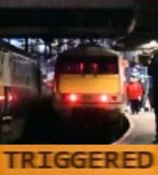 triggered train Meme Template