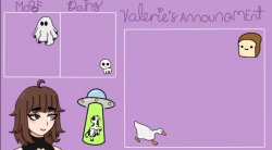 Valerie's announcement template Meme Template