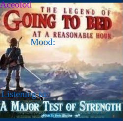 Aceolotl's announcement template Meme Template