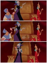 Kuzco Firing Yzma Meme Template